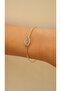 Gold Handcuff Figure Detailed Adjustable Bracelet - 2