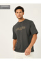 Oversized Varsity Slogan Print Training T-Shirt