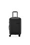 Anvers 55 cm Expandable 4 Double-Wheeled Small Cabin Suitcase Trolley - Black