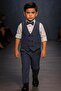 Crumpled Woven Vest Men's Suit / Vest Suit with Bow Tie / Shirt-Vest-Pants Suit - 2