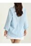 Double Pocket Striped Linen Women's Shirt Md:070 - 2
