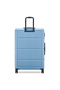 Camelia 82 cm Expandable 4 Double-Wheeled Large Checkin Suitcase Trolley - Light Blue - 4