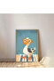 One Piece Wooden Framed Children's Room Table Tk1131