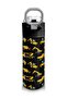 Kids Black and Yellow Construction Machine Patterned Steel Thermos with Straw and Direct Drinking Feature 500 ml 31920 - 8