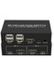 4306 مفتاح HDMI KVM 2 منفذ USB Type C 2 PC وحدة تحكم لوحة مفاتيح وفأرة Multiplexer - 2