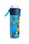 Kids Blue Dinosaur Patterned Steel Thermos with Straw and Direct Drinking 500 ml 31799 - 2