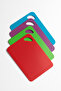 Tallin - Set of 4 Colorful Plastic Cutting Boards |   29X19 cm Hygienic and Practical Use - 2