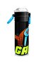 Kids Gray Orange Gamer Patterned Steel Thermos with Straw and Direct Drinking 500 ml 31947 - 7