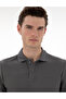 Gray Slim Fit Non-Curling Collar Sweatshirt 50307408-Vr024 - 2