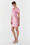 Polo Neck Dress Pink - 4