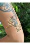 Steel Gold Snake Bracelet - 2