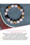 Certified Pink Quartz & Amethyst & Faceted Citrine Bracelet
