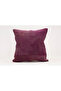 Vintage Throw Pillow Cover Made of Handmade Rug, Wool, 40X40 cm