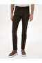 Brown Slim Fit Jean Trousers 50305098-Vr163 - 2