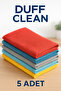 New Generation Microfiber Professional Non-Marking Cleaning Cloth 5 Pieces 30*30 cm - 4