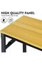 Folding Table, Standing Computer Desk, Multi Functional Camping Table, Coffee Table, with - 8