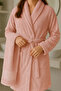 Nevin Model Bathrobe Set – 100% Cotton Bathrobe and 50X90 Face Towel