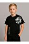 Children's Lion Printed Cotton Oversize T-Shirt - 8