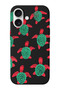 iPhone 16 Compatible Sea Turtle Patterned Suede Launch Protective Phone Case