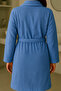 Nevin Model Bathrobe Set – 100% Cotton Bathrobe and 50X90 Face Towel - 2