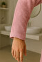 Nevin Model Bathrobe Set – 100% Cotton Bathrobe and 50X90 Face Towel - 5