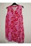 100% Cotton, Sleeveless, Full Button Stylish Dress - 3