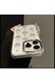 iPhone 16 Pro Compatible Bow Figure Phone Case Phone Cover - 4