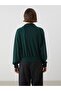 Lcwaikiki Classic Stand Collar Oversize Women's Zippered Sweatshirt - 4
