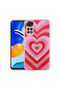 Redmi Note 11S Global Case Glitter Patterned Camera Protected Glossy Scks Popy Cover - Papatya - 2