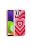 حافظة Galaxy M22 غطاء Popy SCKS لامع مع حماية للكاميرا منقوشة باللون الفضي - ديزي - 2