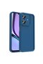 حافظة Realme Note 60 مع غطاء حماية للكاميرا SCKS أناناس - أخضر داكن