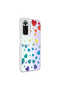 Redmi Note 10 Pro Case Scks M-Blue Patterned Cover - Heart No3