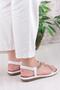 Guja 24Y152-17 Anatomical Comfortable Non-Slip Sole Beaded Stone Women's Sandals - 4