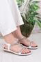 Guja 24Y152-17 Anatomical Comfortable Non-Slip Sole Beaded Stone Women's Sandals