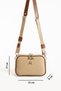 Cross Strap Women's Shoulder Bag 25*15 cm Vegan Leather Mega Bag Messenger Bag Faux Leather - 4