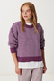 Women's Plum Bone Patterned Knitwear Sweater Nv00078 - 2