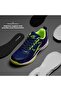 Raze Non-marking Badminton Shoes For Men | Navy Blue/lime, Uk 9/us 10/eu 43 | Polyester, Rubber - 2