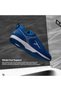 Court Star Non-marking Professional Badminton Shoes For Men (BLUE/WHITE, EU 42/UK 8/US 9) - 2