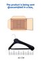 100Pcs Plastic High Quality Coat Hanger, Clothes Hanger, Suit Hanger - 5