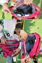 Pink Women's Strappy Crossbody Bag Mega Messenger Bag Klinkir Multi-Compartment Shoulder Bag Nemobags - 8