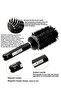 53 Mm-Lom1094 Nano Technology Ceramic + Ionic Thermal Blow Dry Hair Brush, Natural Bristle Tooth, Professional - 3