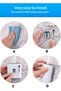 Black Color Silicone Bathroom Toilet Bowl Cleaning Brush And Holder Wc Toilet Brush - 5