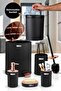 Coliseum Black Copper 5-Piece Bathroom Set with Inner Bucket and Pedal
