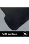 Unicolor Plain Black 3-Piece Bath Mat Rug Set Non-Slip Toilet Seat Set - 2
