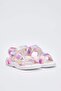Pembe Renk Bloklu Işıklı Küçük Kız Çocuk Kids Spor Sandalet TAKSS25SD00070 - 5