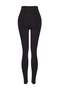 Black Soft Brushed Fabric Full Length Knitted Sports Leggings Thmaw26Ty00008 - 8