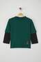 Emerald Green 100% Cotton Printed Regular Fit Knitted Boys T-Shirt Tkdaw26Ts00012 - 2