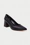 Mbzfr600-S Women's Block Heels 6 cm Pointed Toe Black Stiletto & Heeled Shoes - 3