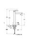 Venita Dish Chrome Sink Faucet with Hot Cold Water Inlet - 4