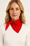 Dark Red Flexible Scarf Bandana 50X50 cm